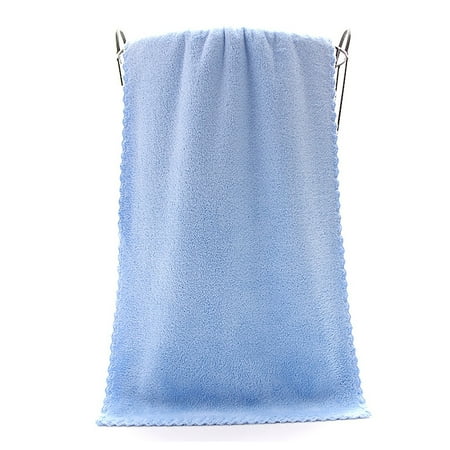 

NEGJ High Quality High Density Coral Velvet Soft Absorbent Towel With Plain Lace