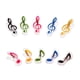 thumbnail image 1 of Inteprter 10 Pieces Musical Note Clips Assortment Hotel Portable Music Holder Home Bookmark Page Office Clamps Kit Sheet Almacenamiento y organización del hogar, 1 of 6