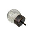 thumbnail image 2 of Bola De Luz Solar Lámpara De Cristal Solar Grieta Luz Exterior Estrellada 40 Luces De Hadas Led Jardín Balcón Decoración Con Soporte Vogacara HA014380-00, 2 of 7