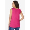 thumbnail image 2 of Woman Within Plus Size Perfect Scoopneck Tank (Petite Available), 2 of 6