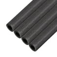 thumbnail image 6 of Uxcell Foam Tube 1.64 ft Length Hollow Polyethylene Black 4 Pcs 0.6in x 0.98in x 1.64ft (ID x OD x L), 6 of 6