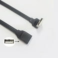 thumbnail image 6 of USB 2.0 Cable Female to Male Right Angled Extension Cord Space Saving for Laptops and More with Fast Data Transfer, 6 of 14