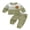 Style1:Green, variant on AceBaby Kids Boys Fall 2Pcs Outfit Sets for 3M-5Y, Contrast Color and Stripes Tops with Pants Toddler Clothes for Casual Daily