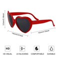 thumbnail image 2 of Diffraction Glasses, 3d Glasses, 3d Glasses Diffraction Glasses For Music Outdoor Party/bar/nightclub (red/black), 2 of 4