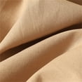 thumbnail image 4 of Women's Button Down Shirt Long Sleeve Collared Solid Color Blouse Top Loose Fit Casual Business Office Wear | CSEONE,Khaki L, 4 of 8