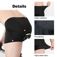 thumbnail image 5 of Mens Padded Bike Shorts Cycling Pants for Men Bicycle Biking Underwear Riding Shorts Black XXXL, 5 of 7