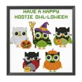 thumbnail image 2 of Cuadros Decorativos Kits de punto de cruz estampados Halloween Animal 14CT bordado DIY Set decoración del hogar Tmvgtek embutido en tela, 2 of 9