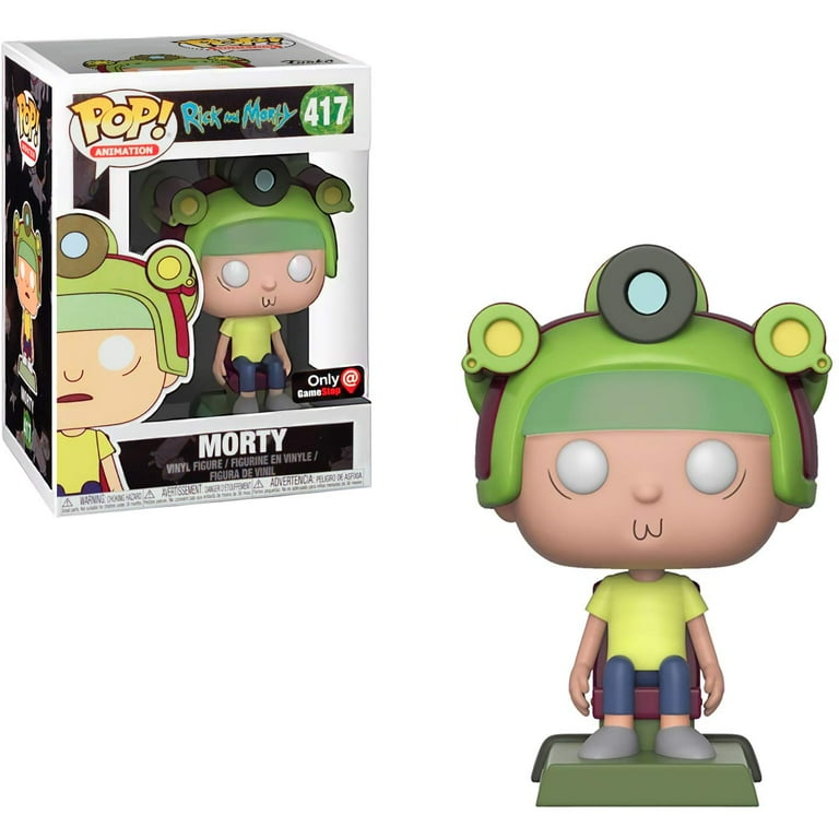 Funko Rick & Morty POP! Animation Morty with Game Helmet Vinyl