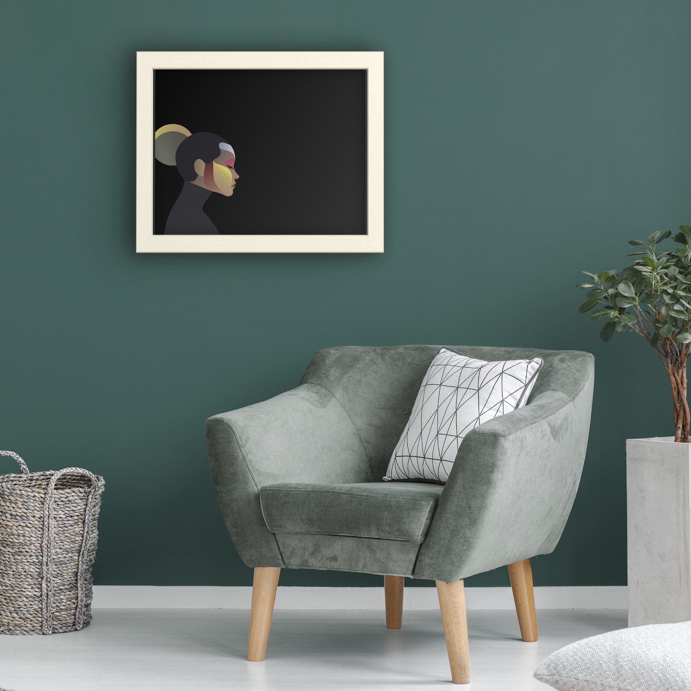 Trademark Fine Art 'Off Chart 2 Fabrikken' Chalkboard by Design Fabrikken