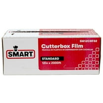 SMART Clear Cling Film Wrap with Cutterbox, SM12CBF32, 12" x 2000' x 12" | 1/Each