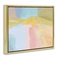 thumbnail image 4 of Stupell Industries Pastel Collaged Pattern Abstract Painting Gold Floater Framed Canvas Art Print Wall Art, 21 x 17, 4 of 10
