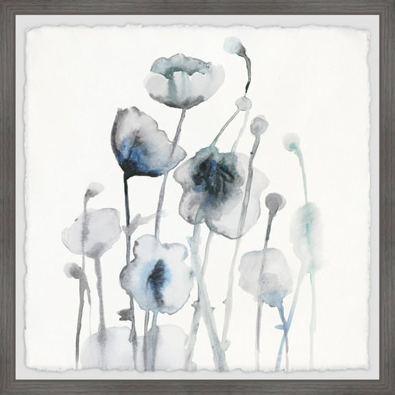 Marmont Hill White Blooms II Framed Wall Art