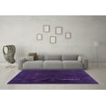 thumbnail image 3 of Ahgly Company Indoor Rectangle Persian Purple Bohemian Area Rugs, 4' x 6', 3 of 4