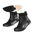 thumbnail image 3 of Fashion Rain Shoes Stylish Short Ankle Rubber Boots Versatile Couple Outdoor Footwear for Rainy Days, 3 of 9