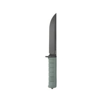 KA-BAR Dust I Fixed Blade Knife 6.125" Clip Point D2 Black PVD Blade Glass Filled Nylon Handle Green