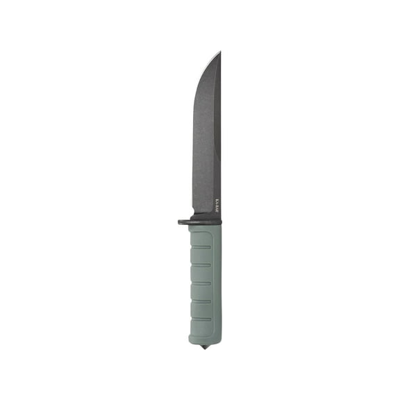 KA-BAR Dust I Fixed Blade Knife 6.125" Clip Point D2 Black PVD Blade Glass Filled Nylon Handle Green