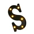 thumbnail image 1 of Lámpara de letras de marquesina, letrero del alfabeto iluminado, letras de marquesina iluminadas, luz de letras de marquesina LED para dormitorio de Tamaño pequeño: 472 x 858 x 157 pulgadas, 1 of 8