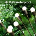 thumbnail image 5 of CTAnnie 2025 Solar Lights Outdoor Waterproof, 6 Pack Solar Garden Lights, Firefly Light Outdoor Waterproof, Twinkle Swaying Fairy Light for Yard Patio Pathway Garden Decoration (Warm White), 5 of 6