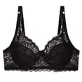 thumbnail image 4 of Summer Breathable Wirefree Foam Cup Bra with Adjustable Support and Soft Padding for Everyday Comfort in Any Season, 85B, Black, 4 of 4