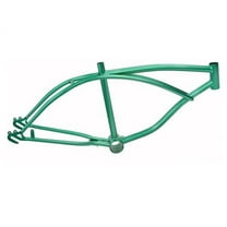 20" Lowrider Frame Metallic/Green. Bike frame, bicycle frame, lowrider bike frame, lowrider bicycle frame