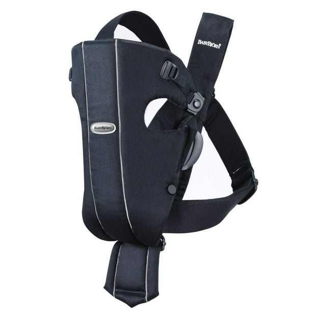 Babybjorn Baby Carrier Original Dark Blue Cotton Walmart Com