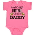 thumbnail image 3 of Inktastic Watching Football with My Daddy Boys or Girls Baby Bodysuit, 3 of 5