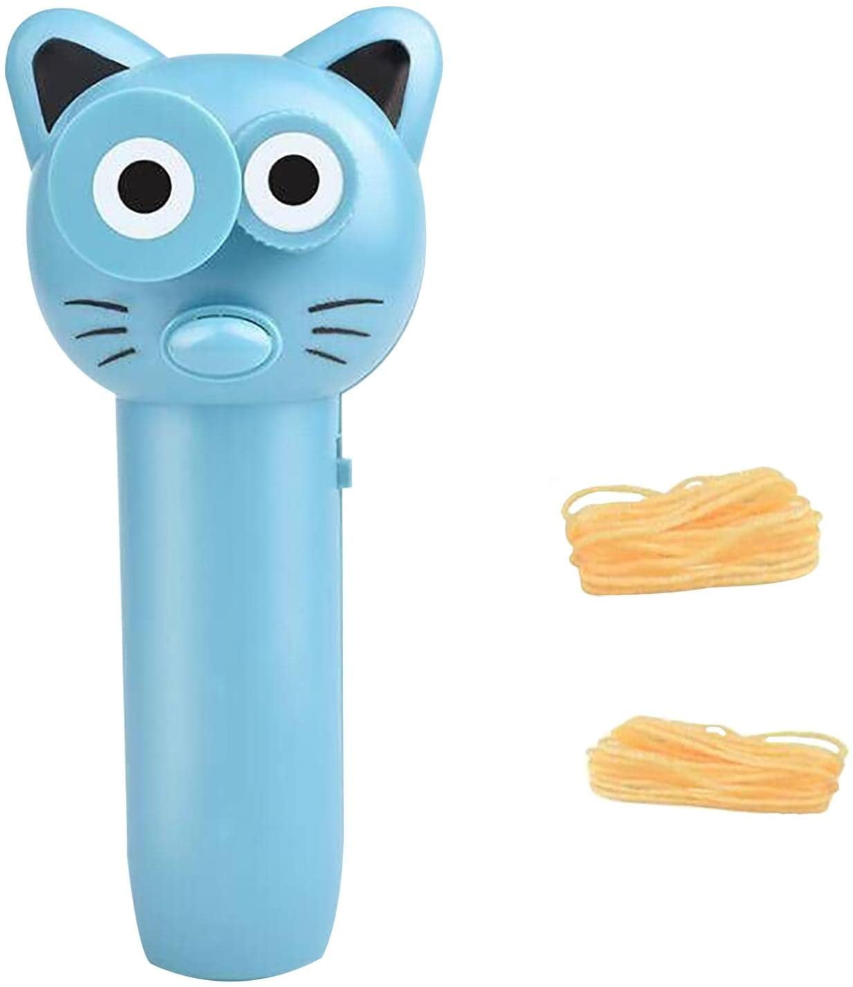 Rope Launcher, Zip String Rope Propeller Toy, Funny Cat Rope Launcher