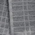 thumbnail image 3 of Mainstays Performance Cotton 6-Piece Bath Towel Set, Super Soft Quick Dry Fade Resistant, Textured Grey, 3 of 6