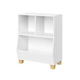 thumbnail image 6 of RiverRidge Kids Catch-All 24in Cubby Bookshelf and Toy Storage Organizer with 2 Blue Bins, 6 of 11