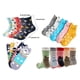 thumbnail image 5 of Qarigey 5 pares de calcetines de gato, medias de animales, estilo pijo, gatito a rayas de algodón, medias para mujer y niña, regalos de Medias Tipo 4 Qarigey AP012276-04, 5 of 6