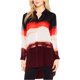 thumbnail image 1 of Camisa con botones altos y bajos Vince Camuto para mujer multicolor mediano, 1 of 1