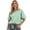 Z01-Green3, variant on Kcolen Women's Oversized Short Sleeve Sweatshirt Crewneck Puff Sleeve Top 2026 Fall Crew Neck, Casual, Basic, Loose Fit,Trendy Fashion, Lightweight Tops