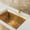 PVD Satin Brass, variant on Transolid Puss331911 Studio 33" Undermount Single Basin Stainless Steel Kitchen Sink -