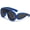 Blue, variant on Punk Sunglasses Women Men Hip Hop One Piece Sun Glasses UV400 Shades Mirror Eyewear