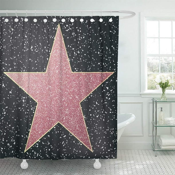 Bath Shower Curtain 66x72 Inch, Celebrity Shower Curtain