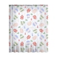 thumbnail image 1 of Semi Sheer Curtains Polyester Printed Easter Eggs 1 Panel 183X132 Cm Window Treatment for Spring Festival Party Decor, 1 of 7
