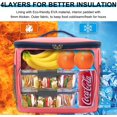thumbnail image 4 of Lunch Bags Insulated. Lunch Box Cool Bag With Shoulder Strap. Thermal Lunch Tote, 4 of 5