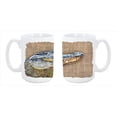 thumbnail image 1 of Alligator Dishwasher Safe Microwavable Ceramic Coffee Mug 15 oz., 1 of 1