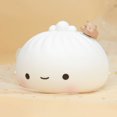 thumbnail image 1 of Cute LED Night Light Mini Touch Lamp Cartoon Night Light Steamed Bun Dumpling Night Light Mini Baby Bedside Lamp Portable Durable Tap Control LED Nursery Night Light for Bedside, 1 of 5
