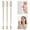 Beige 3pcs, variant on tangyin Nasal Hair Cutter, 2026 New 2-in-1 Double Sided Nose Hair Trimmer, Portable Nasal Clippers, Manual Nose Hair Remover Tool for Men and Women (Beige 12PCS)