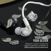 MEE audio M6 PRO In Ear Monitor Headphones for Musicians, 2nd Gen Model With Upgraded Sound, 2 Cords