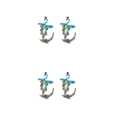 thumbnail image 1 of ZLight Knitting Ring Animal Jewelry Gifts Opening Rings Guide Crocheting DIY Daily Sewing Supplies Wedding Using Colorful NJ647 2Set, 1 of 6