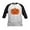 Black/White, variant on CafePress - Halloween Pumpkin Kids Baseball Jersey - Kids Cotton Baseball Jersey, 3/4 Sleeve Shirt