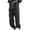 Black, variant on ZQUUVOU Mens Cargo Pant Drawstring Solid Casual Elastic Waist Pocket Cargo Pantsdrawstring Solid Casual Pocket Cargo Pants Black