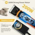 thumbnail image 4 of Dog Hair Clipper for Grooming 200W Pet Clipper Kit with Spare Blade, Low Noise&Vibration, Animal Grooming Trimmer for Cat Sheep Dog, 4 of 6