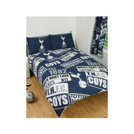 Tottenham Hotspur FC Patch Duvet Cover Set Walmart