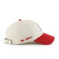 thumbnail image 3 of Men's '47 Cream/Red New England Patriots Fairfield MVP Throwback Adjustable Hat, 3 of 5