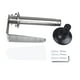 thumbnail image 1 of Soporte para papel de cocina, estante de almacenamiento extensible sin perforaciones para cocina, papel de acero inoxidable, estante de almacenamiento de plástico, 1 of 14