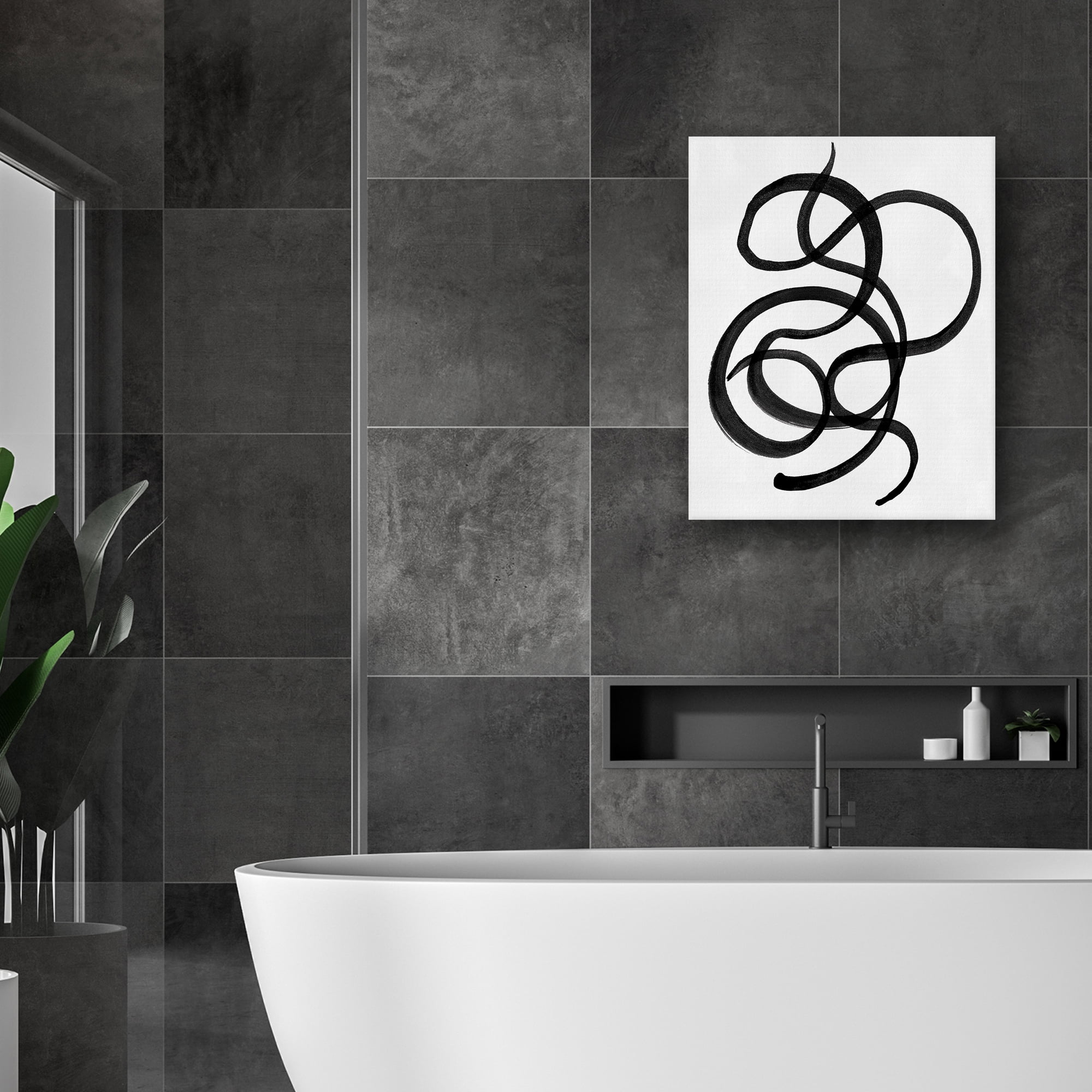 Scribbles III by Studio Arts Canvas Art Print