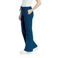 thumbnail image 3 of Landau Women's Natural Flare Leg Scrub Pant, 3 of 4